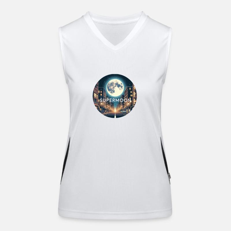 Supermoon Women's Functional Contrast Tank Top