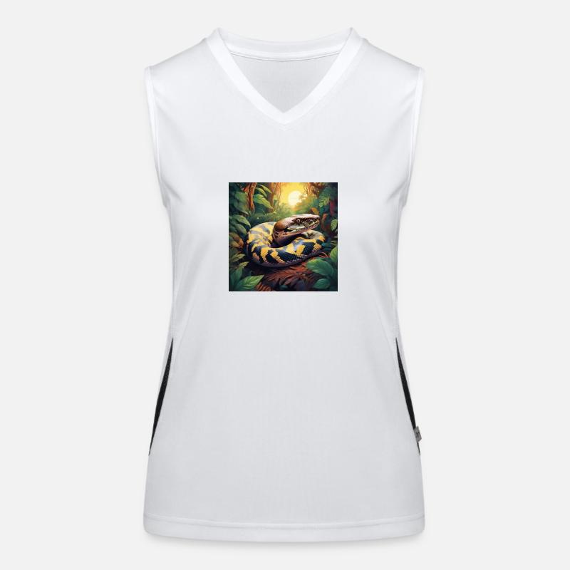 SNAKE Women's Functional Contrast Tank Top