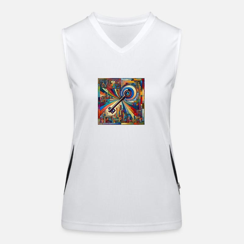 Key Women's Functional Contrast Tank Top