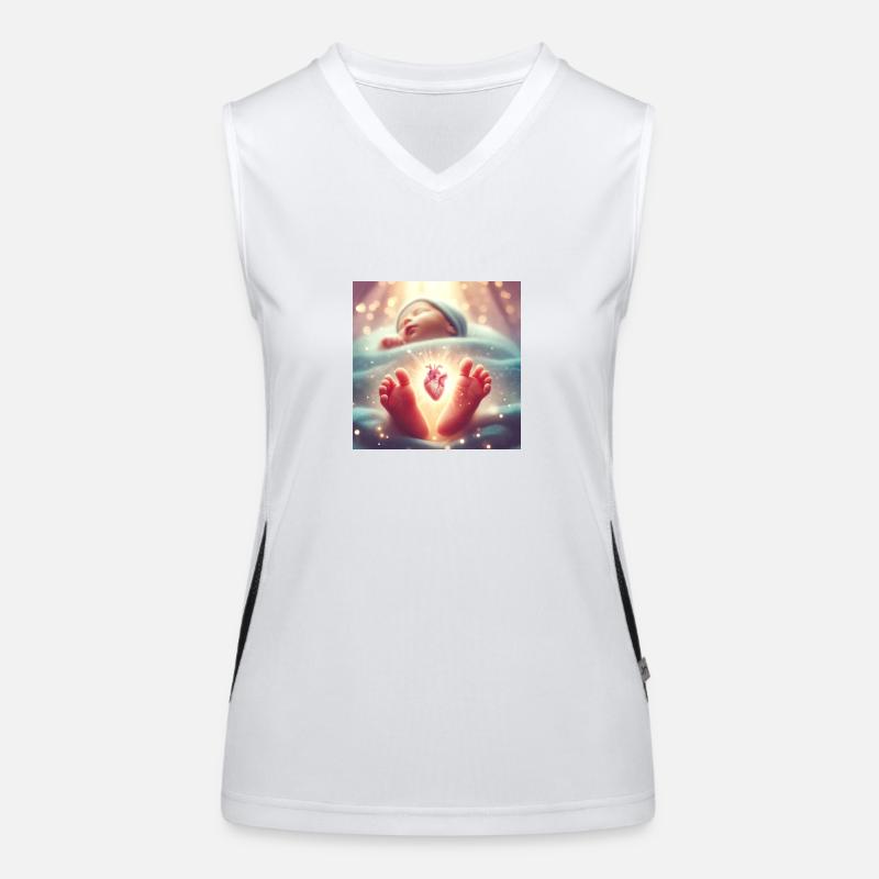 group1 19 Funktionelles Kontrast-Tank Top für Frauen