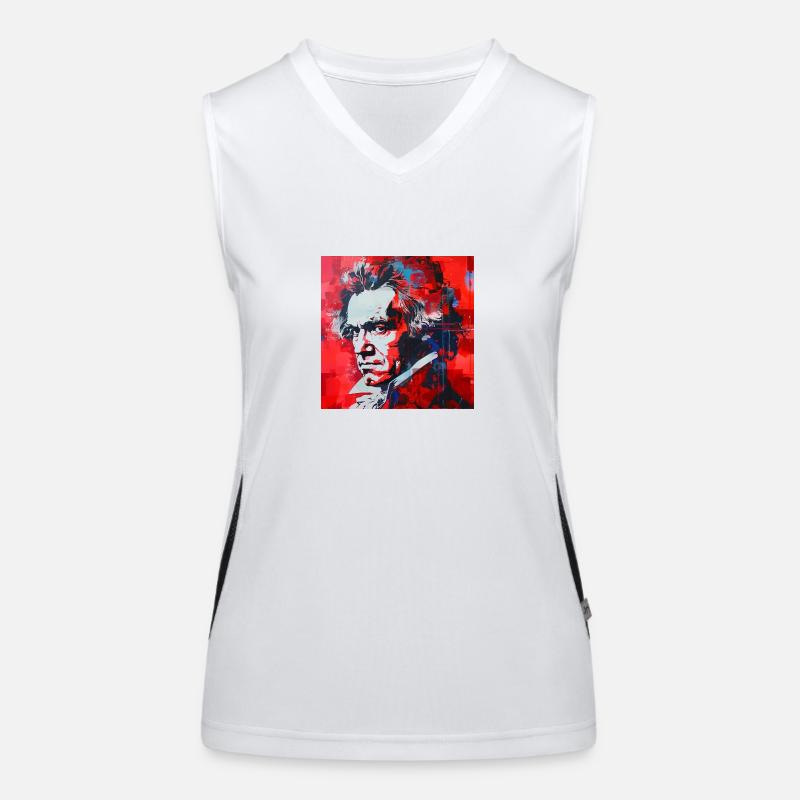 Beethoven No.3 Women's Functional Contrast Tank Top