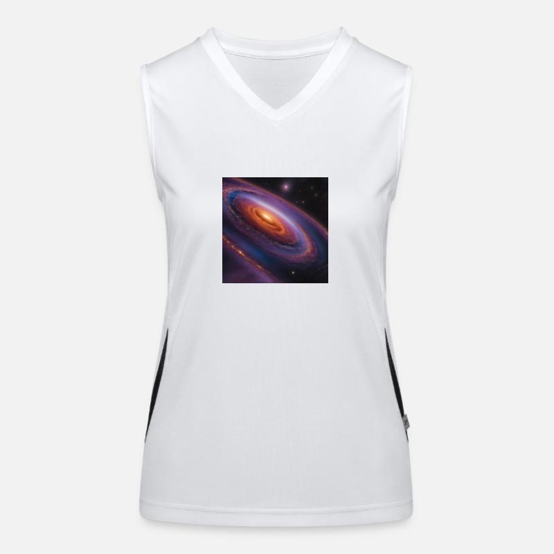 Kosmos Funktionelles Kontrast-Tank Top für Frauen