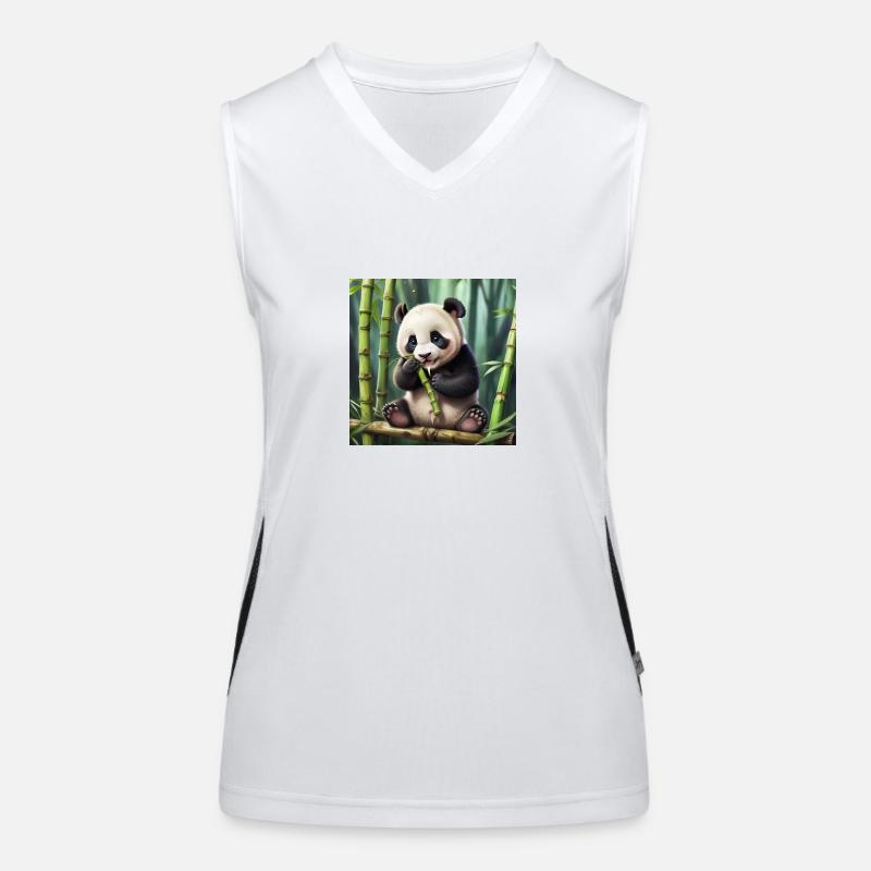 Panda Débardeur respirant contrasté Femme