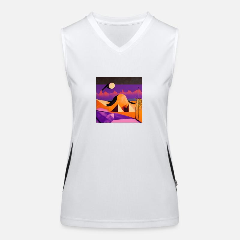 Ein geheimer Ort Funktionelles Kontrast-Tank Top für Frauen