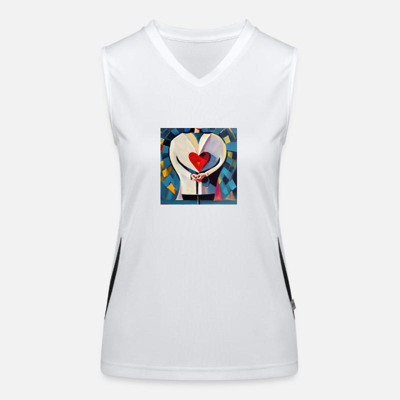What is left? Women's Functional Contrast Tank Top