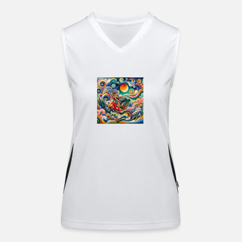 Design by Chagall Women's Functional Contrast Tank Top