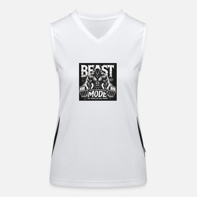 Mode logo Débardeur respirant contrasté Femme