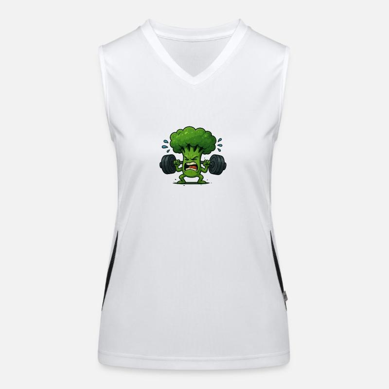Broccoli Women's Functional Contrast Tank Top
