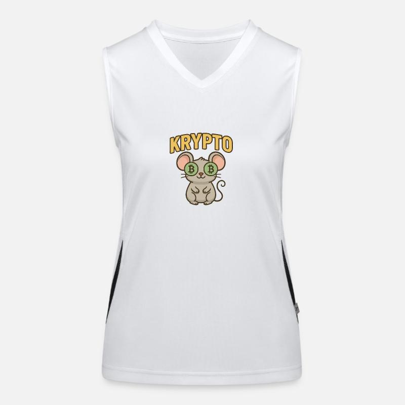 Crypto Mouse Women's Functional Contrast Tank Top