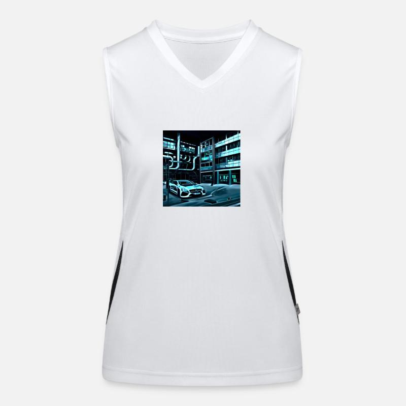 Stuttgart-3 theme Women's Functional Contrast Tank Top