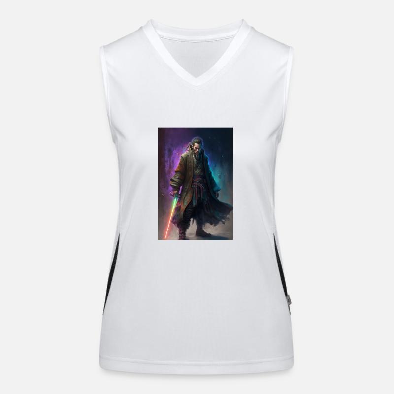 Sabre laser Débardeur respirant contrasté Femme