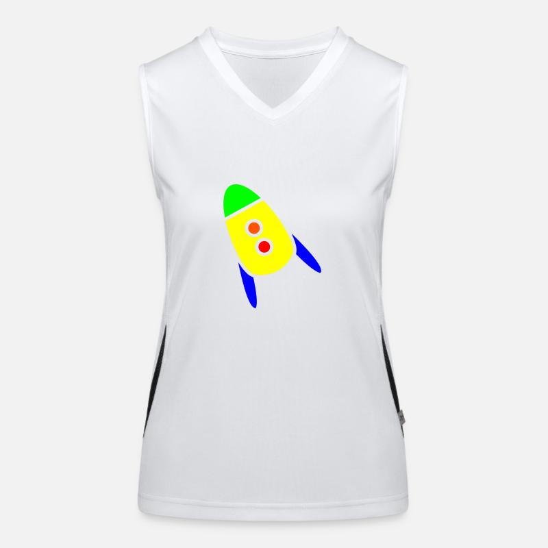 Rocket kid ok Women's Functional Contrast Tank Top