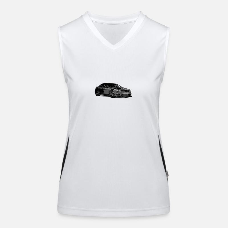 C63 Funktionelles Kontrast-Tank Top für Frauen