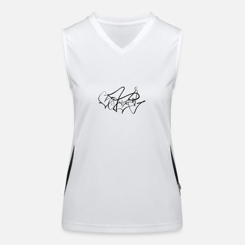 SATE3 Funktionelles Kontrast-Tank Top für Frauen