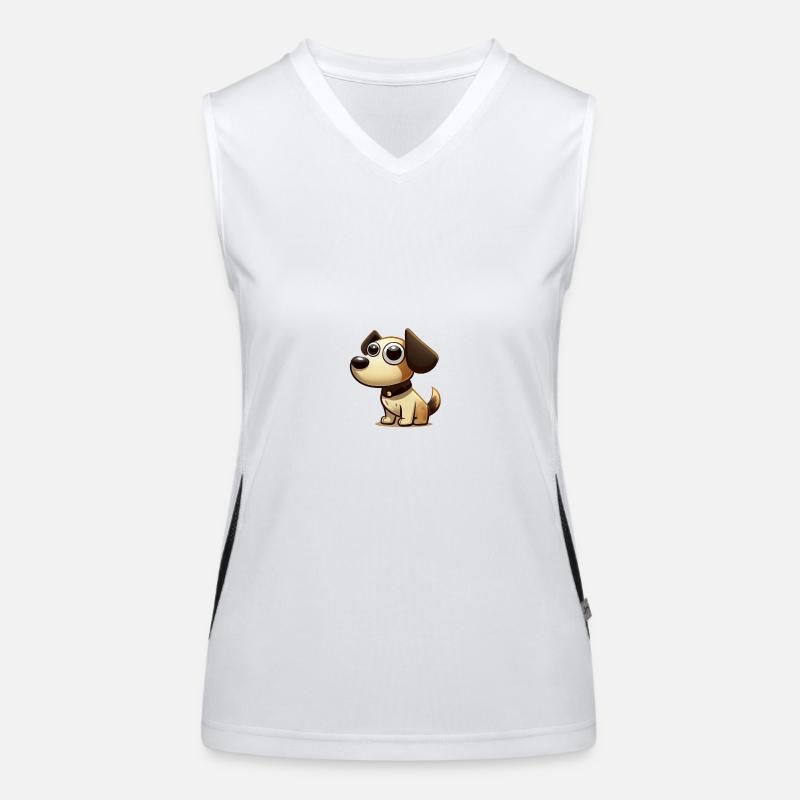 Dogs Women's Functional Contrast Tank Top