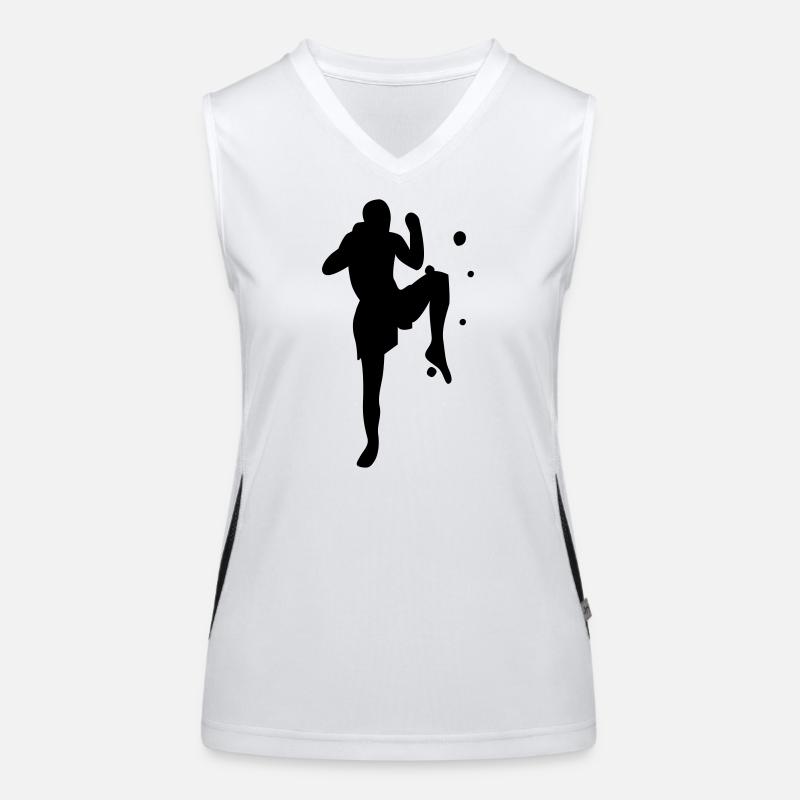 kickboxing Women's Functional Contrast Tank Top
