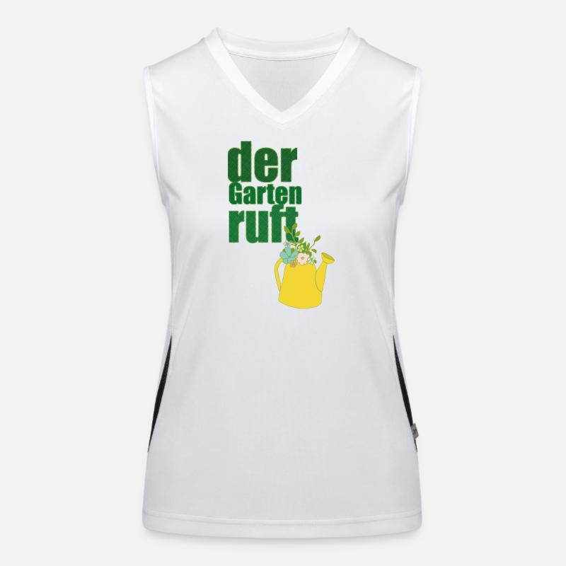 der garten ruft Funktionelles Kontrast-Tank Top für Frauen