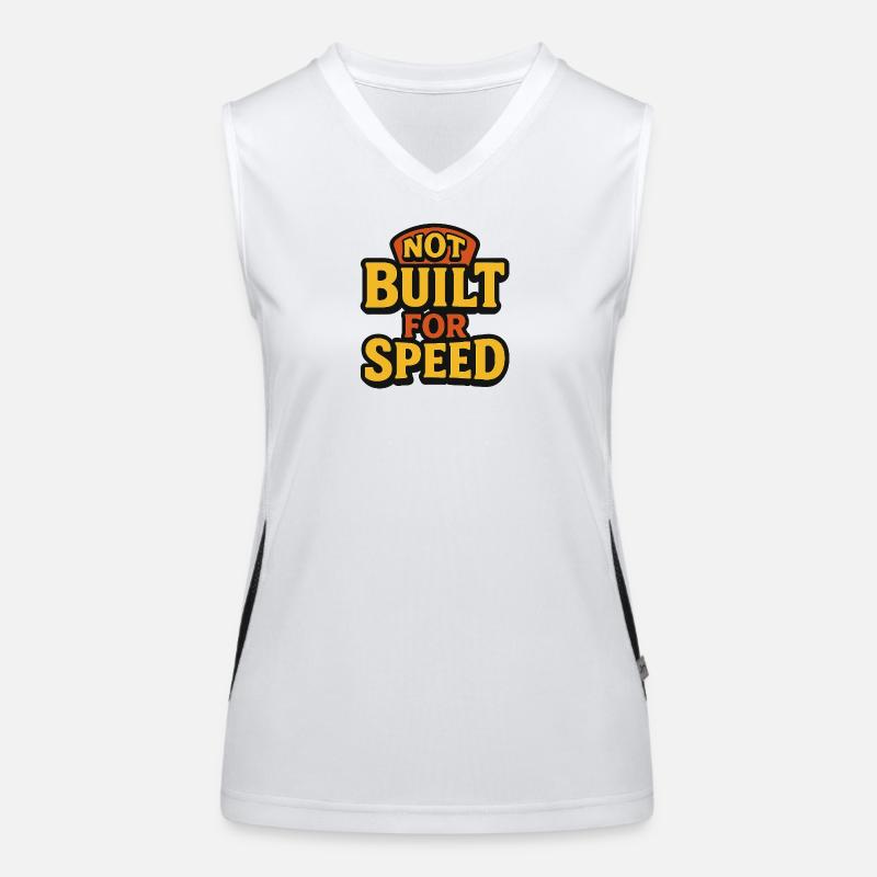 Not Built For Speed Women's Functional Contrast Tank Top