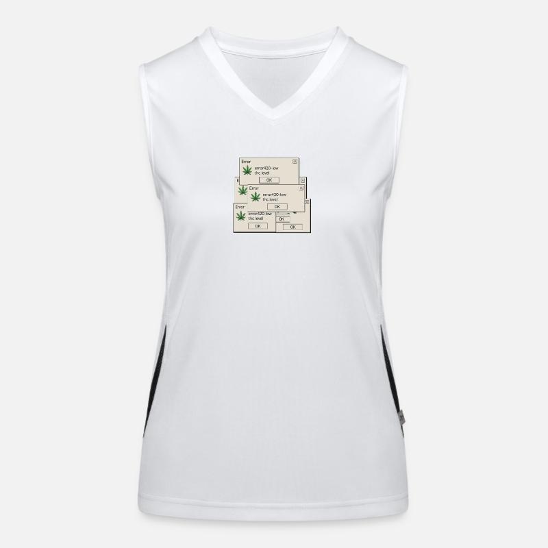 THC 420 Funktionelles Kontrast-Tank Top für Frauen