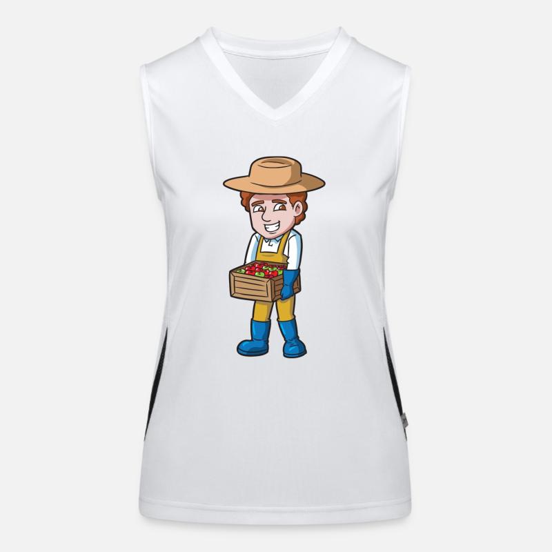 Farmer Women's Functional Contrast Tank Top