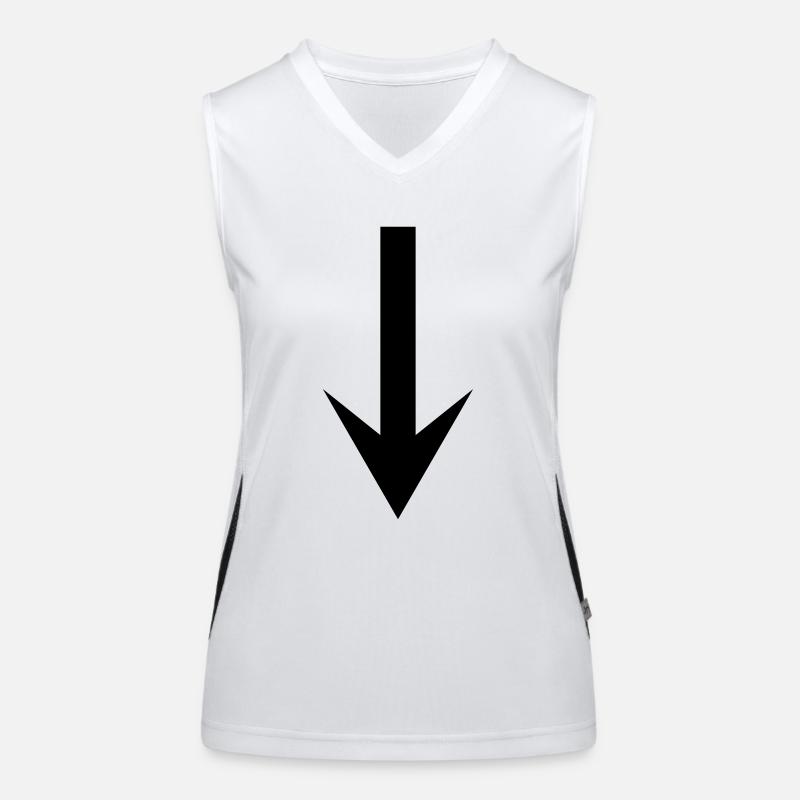 pfeil Funktionelles Kontrast-Tank Top für Frauen