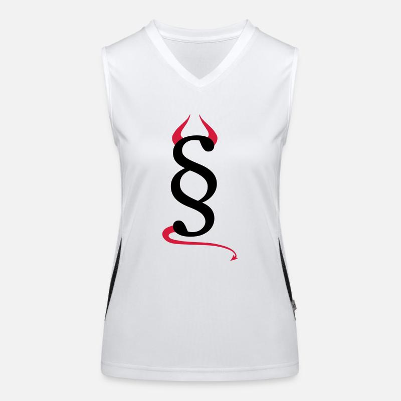 Devils Paragraph Funktionelles Kontrast-Tank Top für Frauen