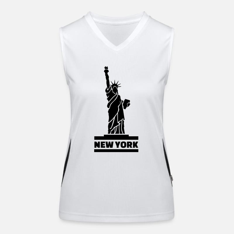 New York Women's Functional Contrast Tank Top