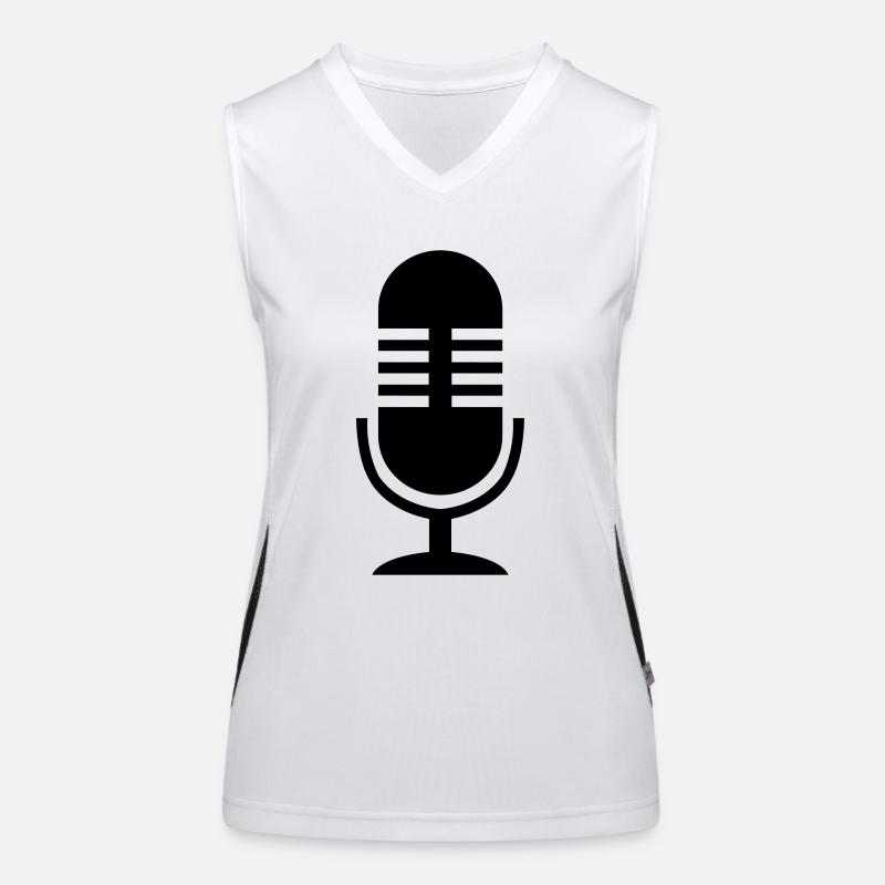 mic_01 Débardeur respirant contrasté Femme