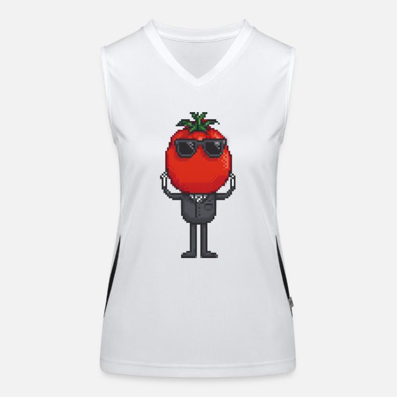 Tomate à Tux Débardeur respirant contrasté Femme