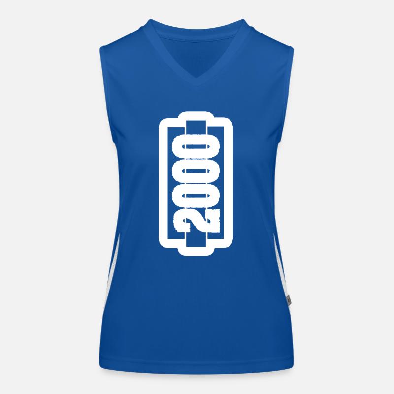 2000 Débardeur respirant contrasté Femme