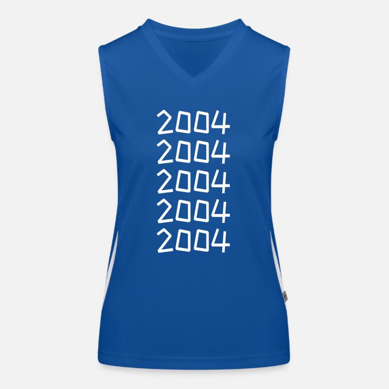 Born in 2004 Women's Functional Contrast Tank Top
