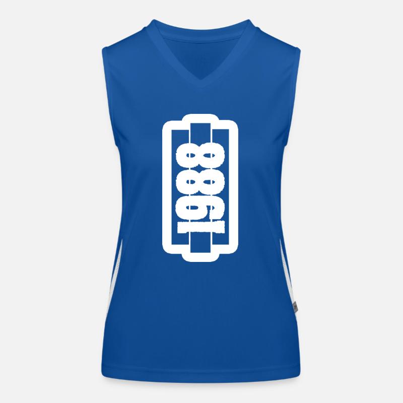 Geboren 1988 Funktionelles Kontrast-Tank Top für Frauen