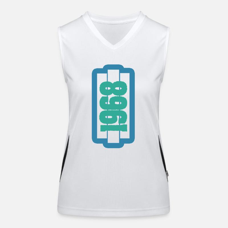 Born in 1968 Women's Functional Contrast Tank Top