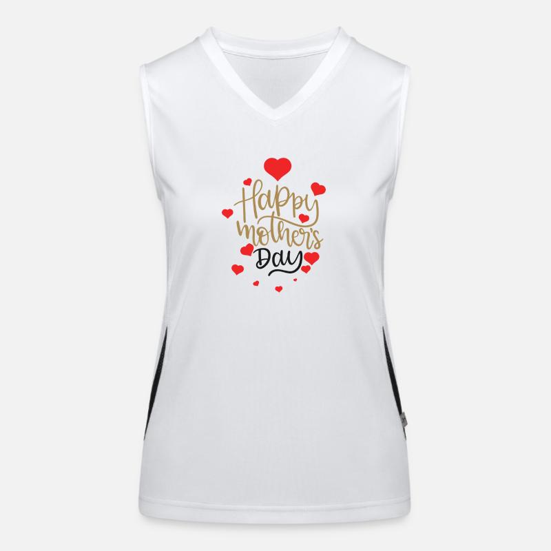 happy moleres day Débardeur respirant contrasté Femme