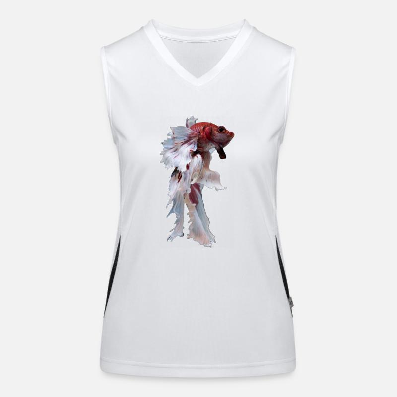 Betta, betta fish Funktionelles Kontrast-Tank Top für Frauen