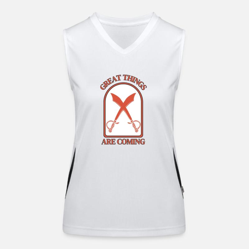 Great Funktionelles Kontrast-Tank Top für Frauen