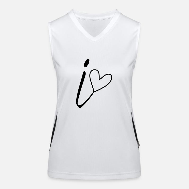 Point (i)(i) Calligraphy Women's Functional Contrast Tank Top