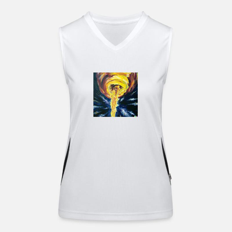 Tornade de feu Débardeur respirant contrasté Femme