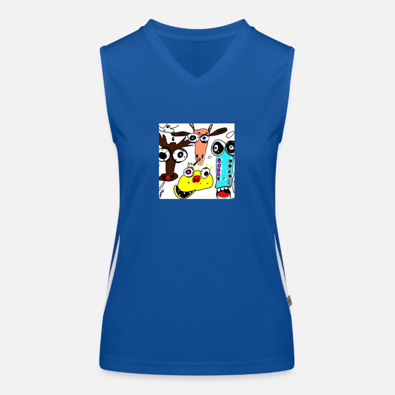 example com Funktionelles Kontrast-Tank Top für Frauen