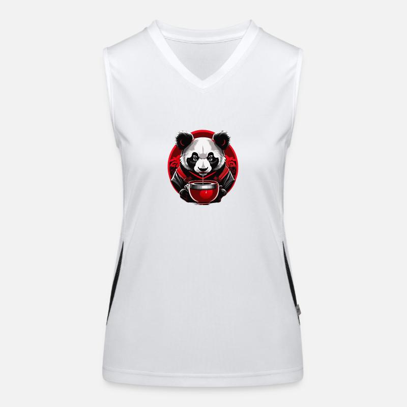 Panda Women's Functional Contrast Tank Top