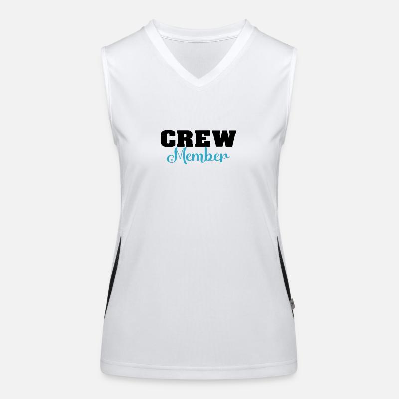 Crew Members Women's Functional Contrast Tank Top