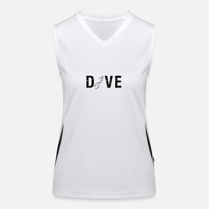 DIVE - plongeur Débardeur respirant contrasté Femme