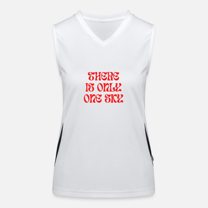 One sky Funktionelles Kontrast-Tank Top für Frauen