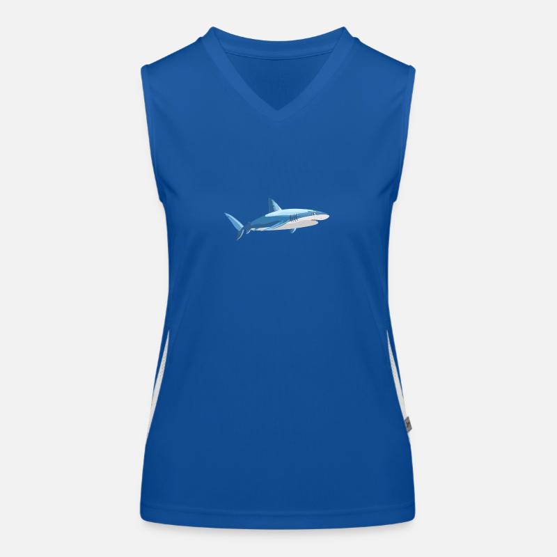 Shark Fish Women's Functional Contrast Tank Top