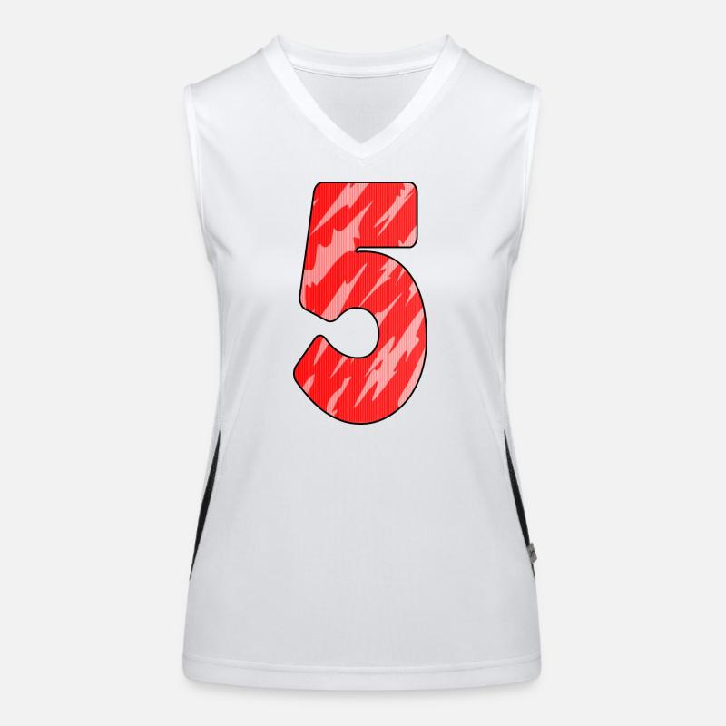 5 Funktionelles Kontrast-Tank Top für Frauen