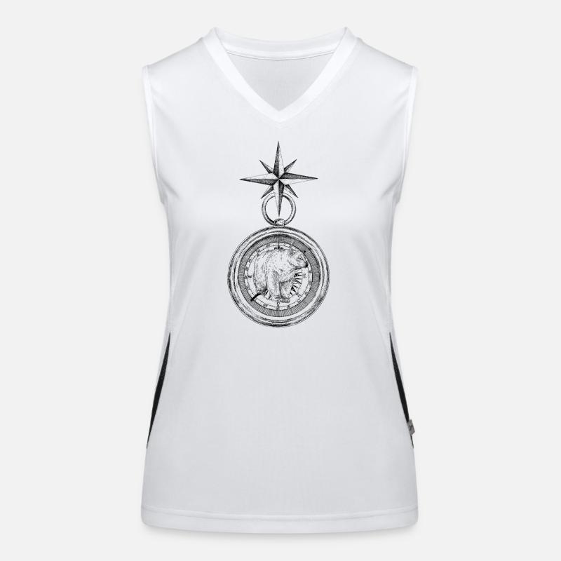 ARCTIC COMPASS Women's Functional Contrast Tank Top