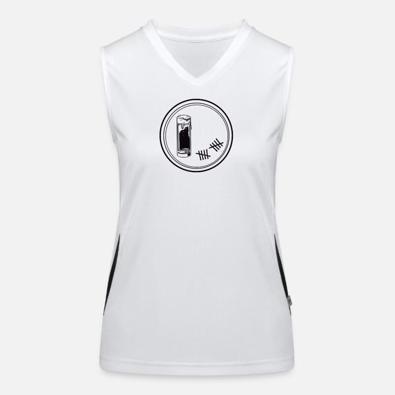 Kölsch Funktionelles Kontrast-Tank Top für Frauen