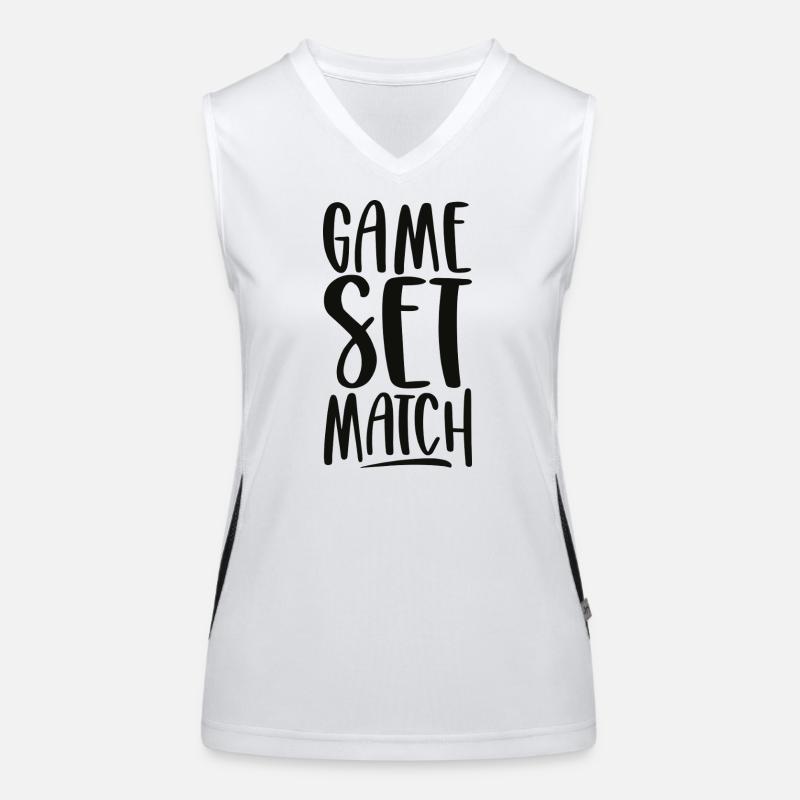 Game Set Match Women's Functional Contrast Tank Top