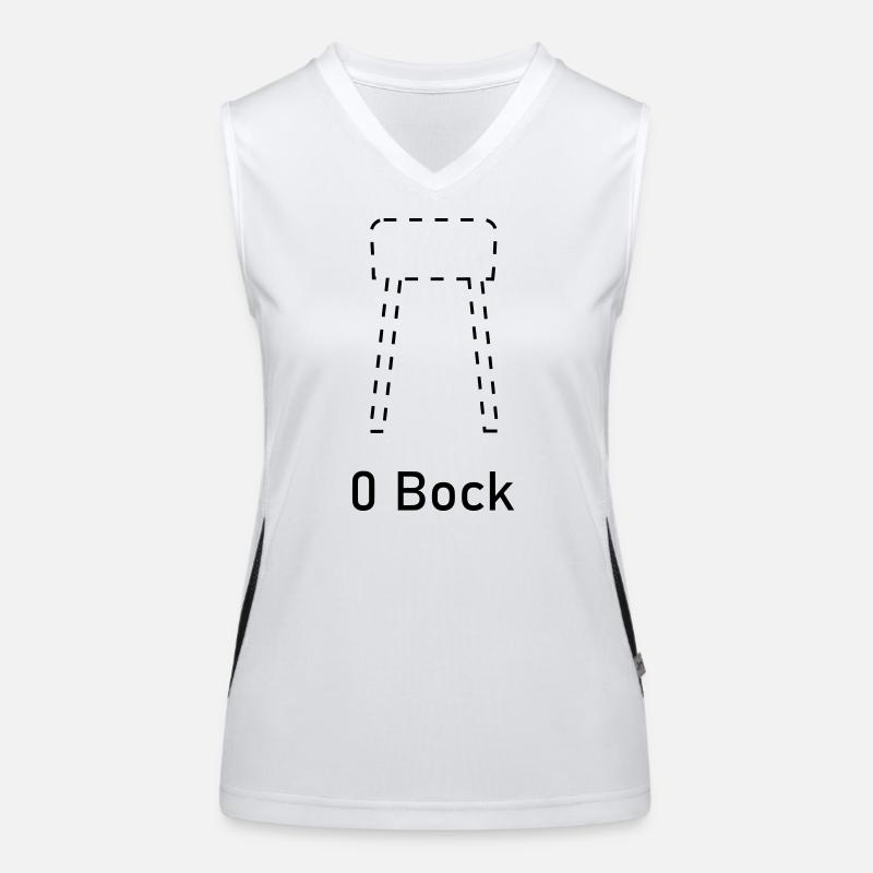 Null Bock Sport Funktionelles Kontrast-Tank Top für Frauen