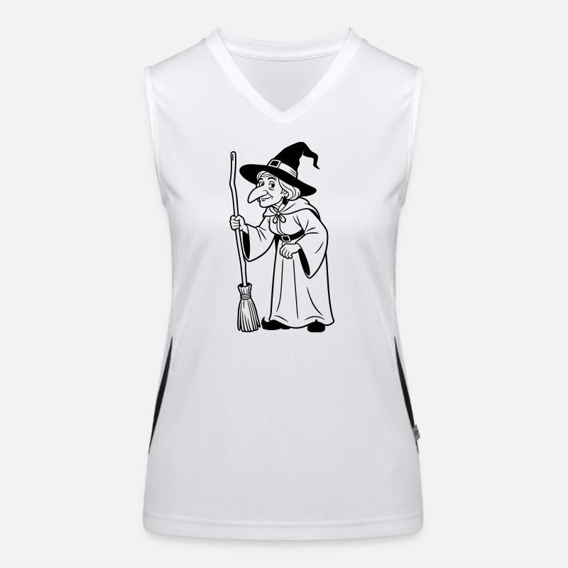 Hexe Funktionelles Kontrast-Tank Top für Frauen